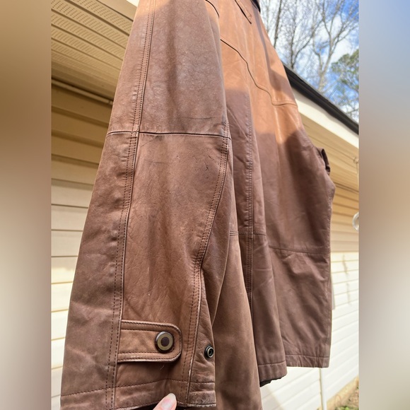 Vintage London Fog Leather Coat - Picture 12 of 12